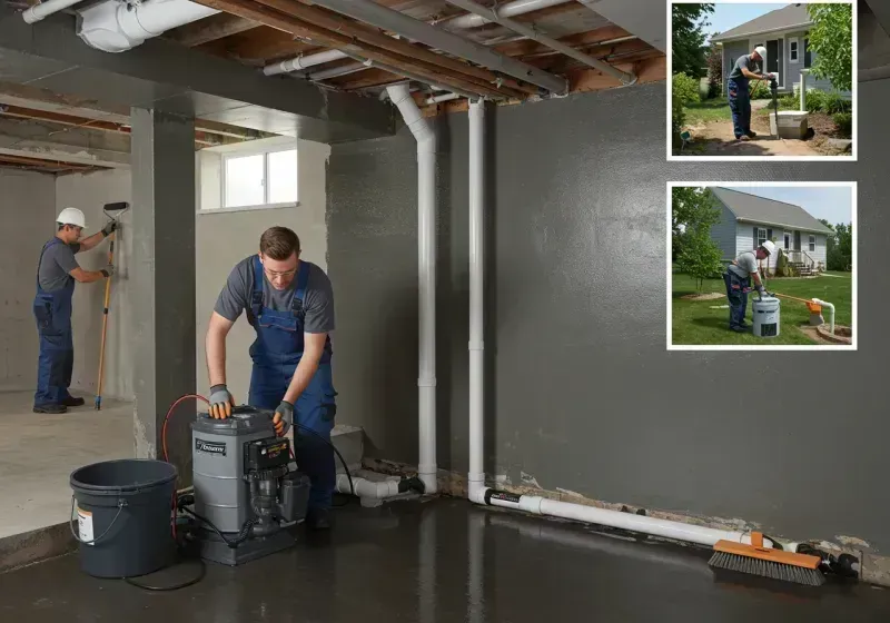 Basement Waterproofing and Flood Prevention process in Marion, AL